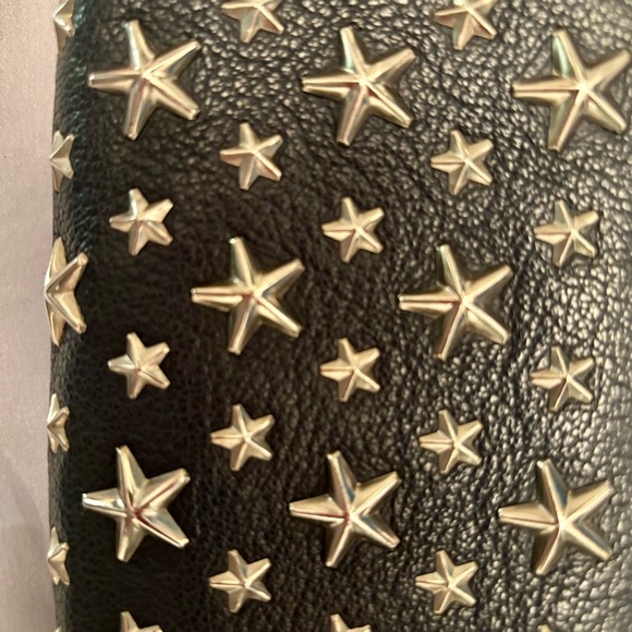 🌙Jimmy Choo Philippa Star Studs Zip Around Long Wallet in excellent condition - Picture 11 of 17